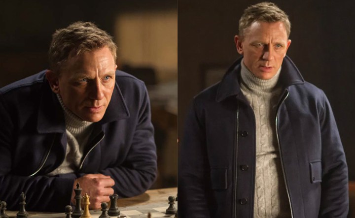 Spectre Cable Roll Neck&nbsp;Sweater