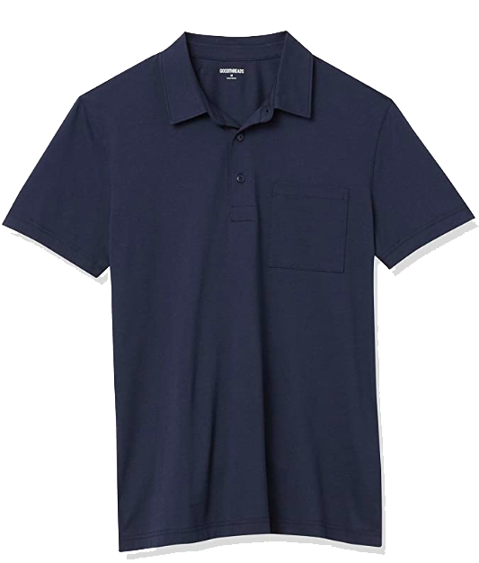 navy blue polo amazon goodthreads polo shirt